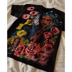 RIP Coolio Memorial AOP T-Shirt Large Rap Tee Backstock Co Boot